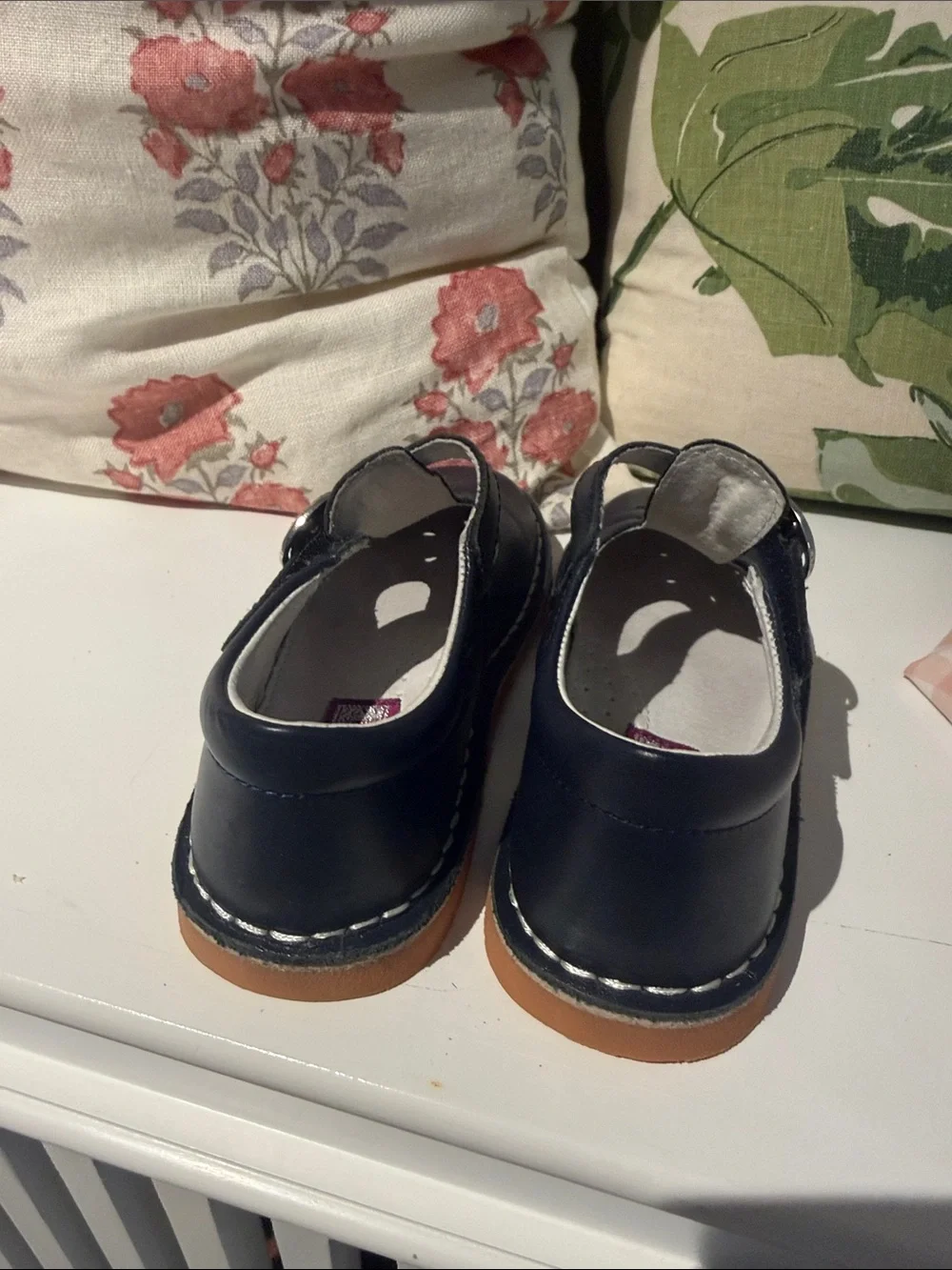 L’Amour Toddler Navy T-Strap Mary Jane